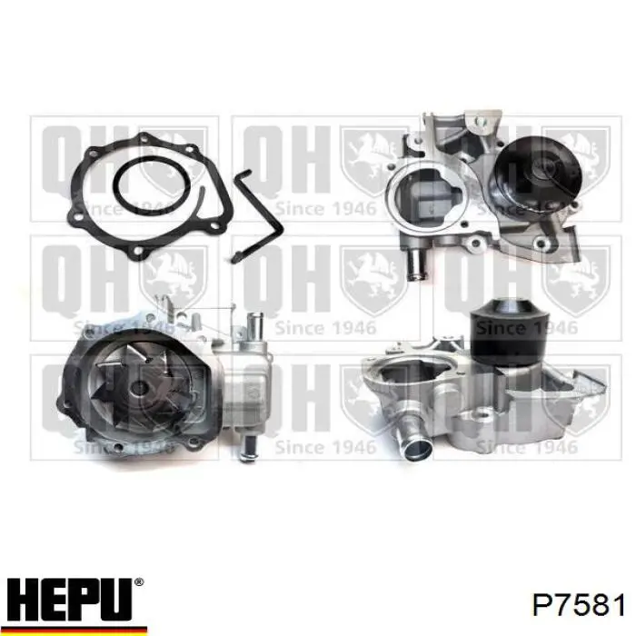 Купить P7581 Hepu Насос охлаждения