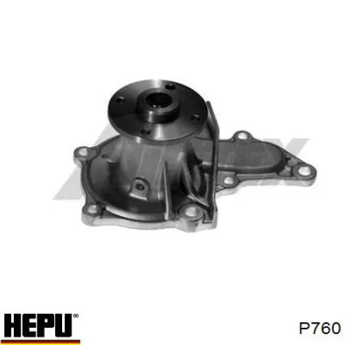 P760 Hepu помпа водяная (насос охлаждения, в сборе с корпусом)