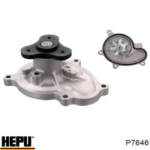 P7646 Hepu Насос водяной