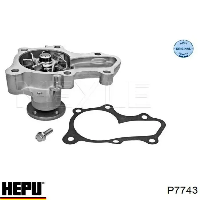 Купить P7743 Hepu Насос охлаждения