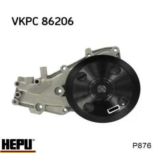 Помпа водяная, (насос) охлаждения, в сборе с корпусом Hepu P876 цена, от 53.57 USD