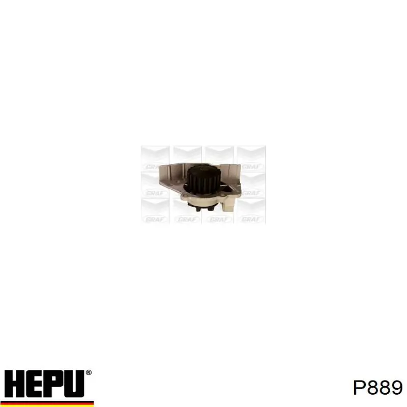 P889 Hepu Насос водяной