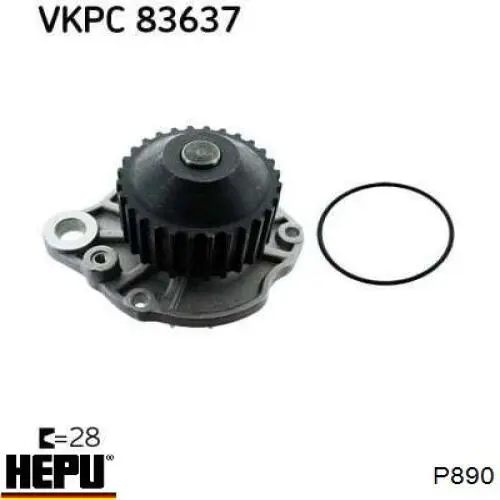 Помпа охлаждения Hepu P890 цена, от 51.25 USD