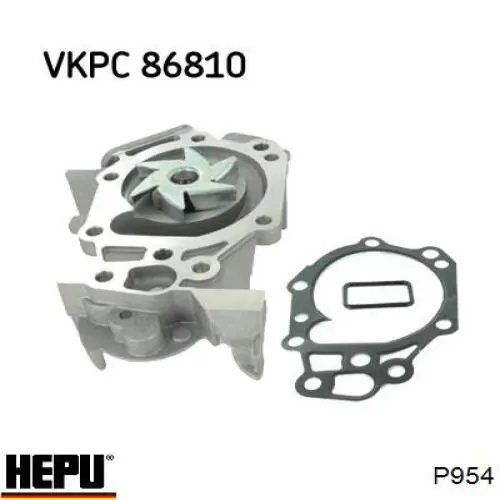 Помпа охлаждения Hepu P954 цена, от 44.00 USD