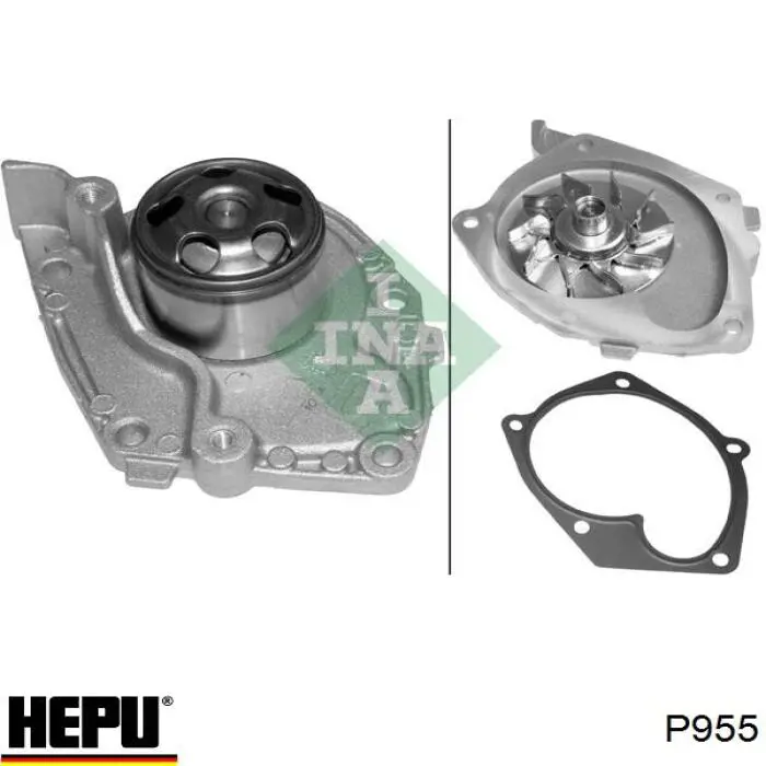 Водяной насос Hepu P955