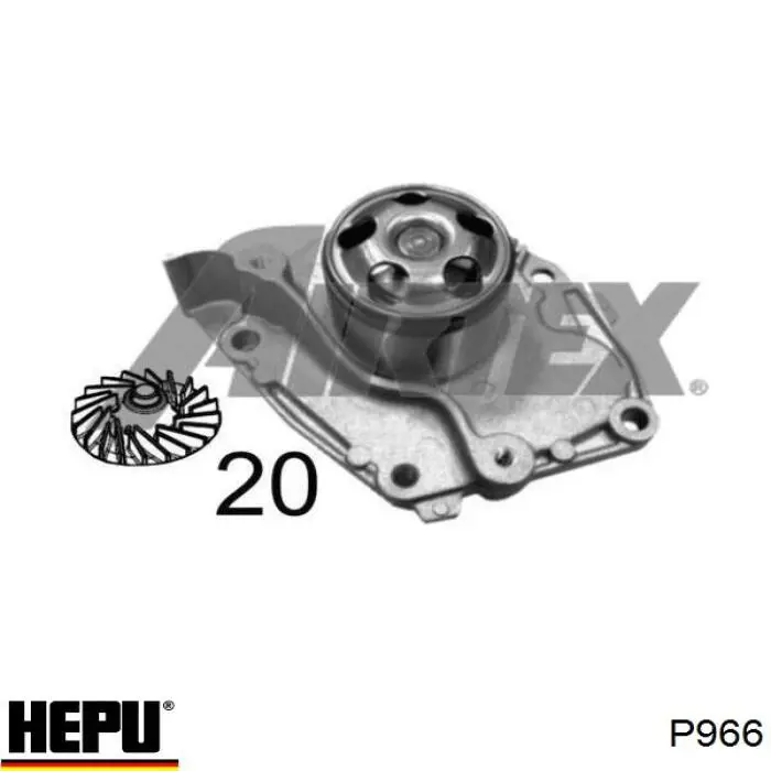 Помпа P966 Hepu