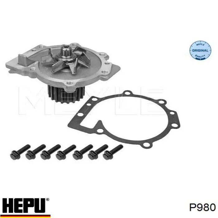 Водяной насос Hepu P980