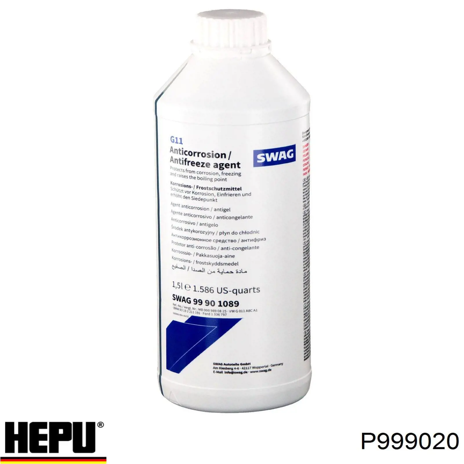 Купить P999020 Hepu Антифриз универсальный