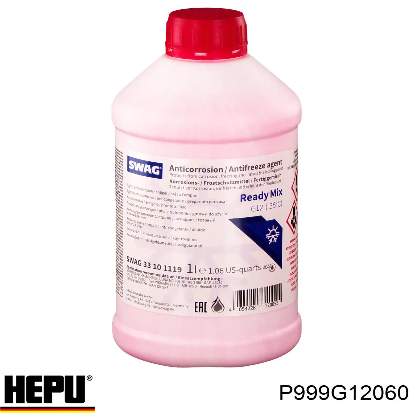 Антифриз концентрат Hepu P999G12060 цена, от 301.58 USD