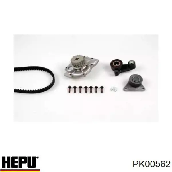 Комплект ГРМ PK00562 Hepu