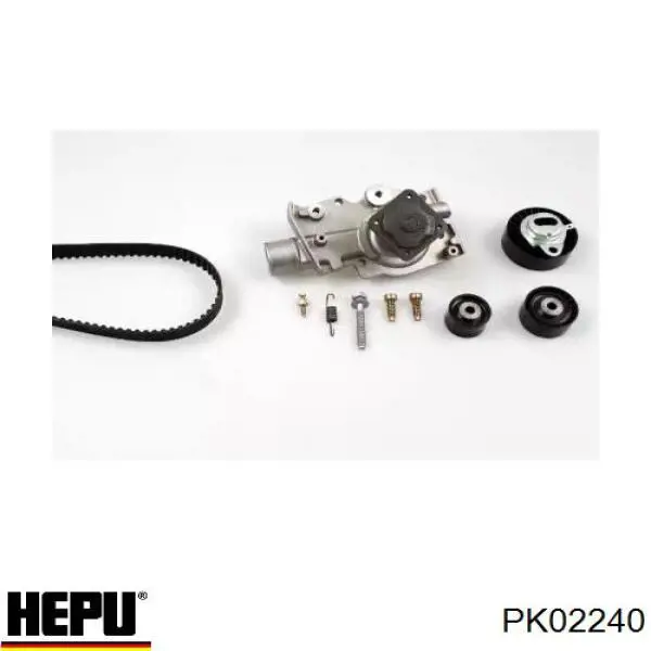 Комплект ремня ГРМ PK02240 Hepu