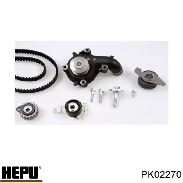 Комплект ремня ГРМ PK02270 Hepu