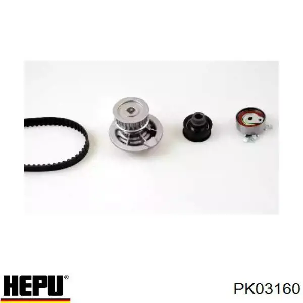 Комплект ремня ГРМ PK03160 Hepu