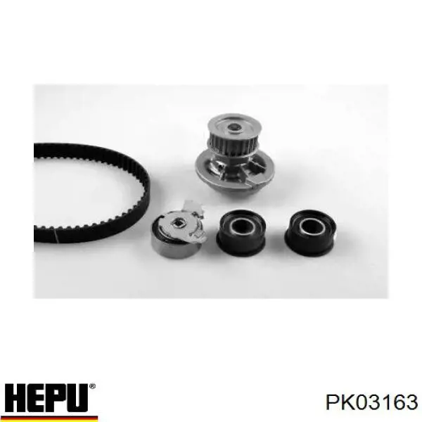 PK03163 Hepu комплект грм