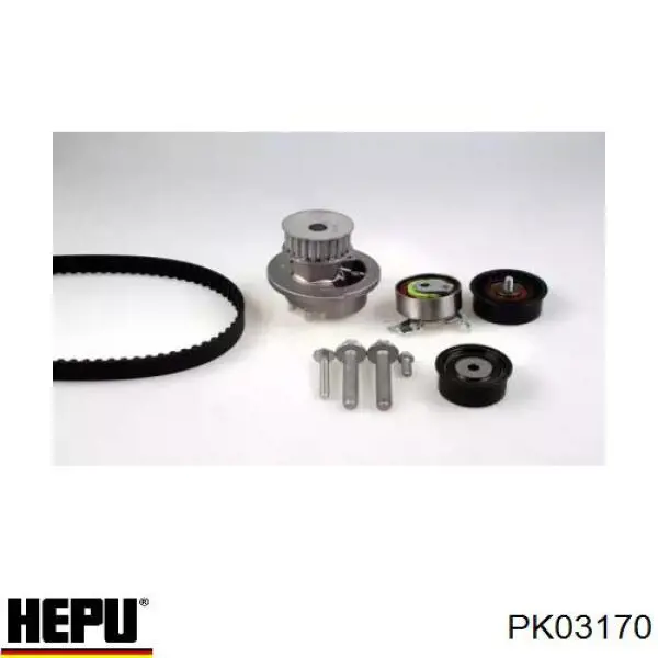 PK03170 Hepu комплект грм