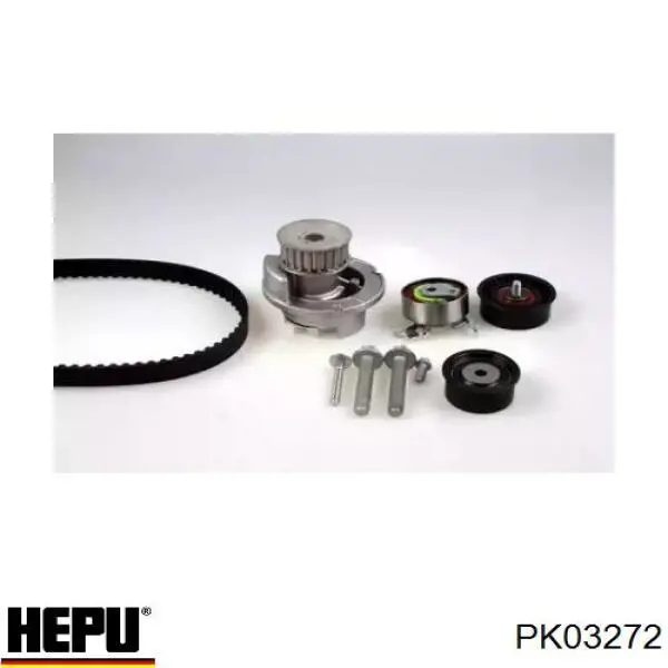 Комплект ремня ГРМ PK03272 Hepu