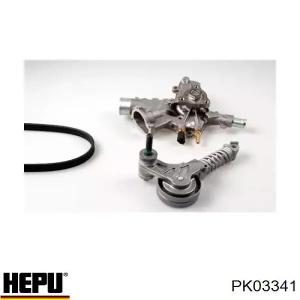 PK03341 Hepu ремень агрегатов приводной, комплект