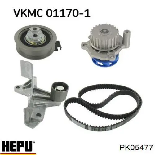 Купить PK05477 Hepu Комплект ГРМ