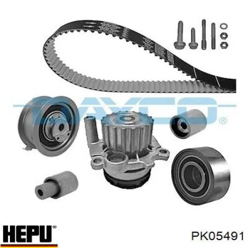 PK05491 Hepu Комплект ремня ГРМ
