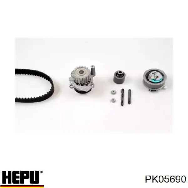 Ремень ГРМ, комплект Hepu PK05690