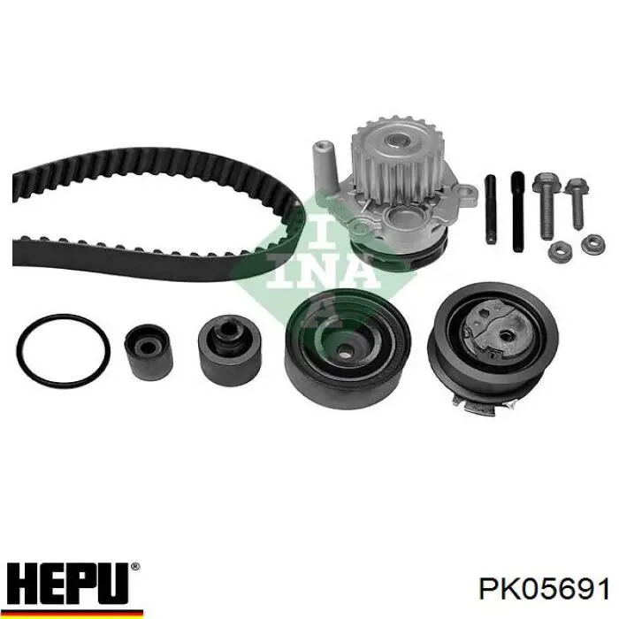 Комплект ГРМ PK05691 Hepu