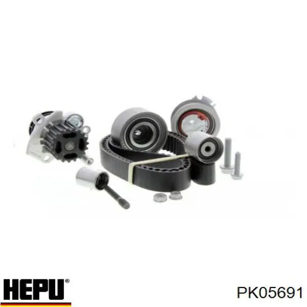 PK05691 Hepu Комплект ремня ГРМ