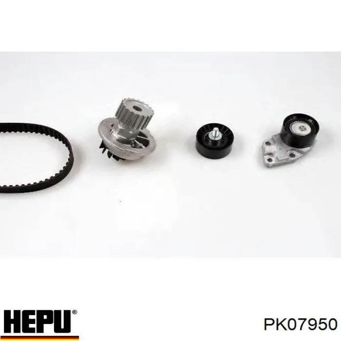 ГРМ ремни, комплект Hepu PK07950 цена, от 100.78 USD