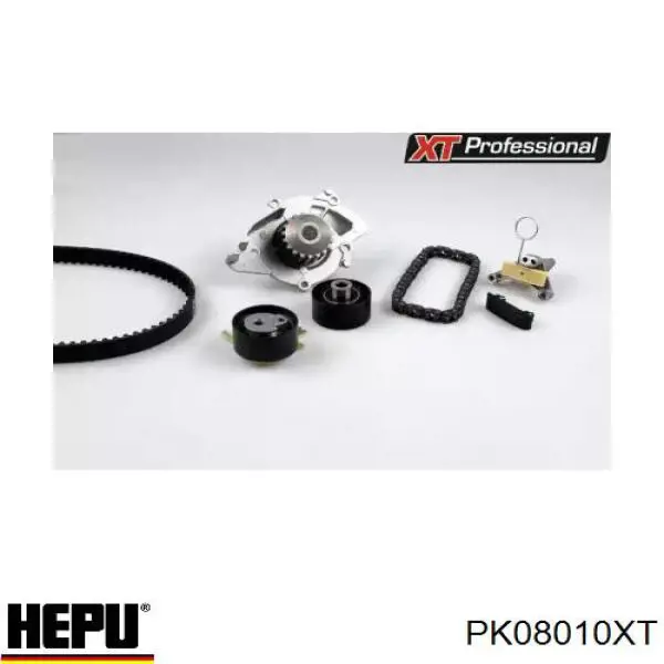 ГРМ ремни, комплект Hepu PK08010XT цена, от 101.03 USD