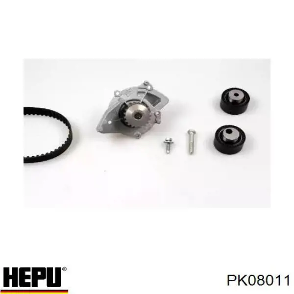 Комплект ремня ГРМ PK08011 Hepu