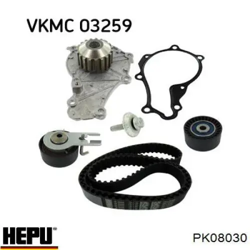 Купить PK08030 Hepu Комплект ГРМ