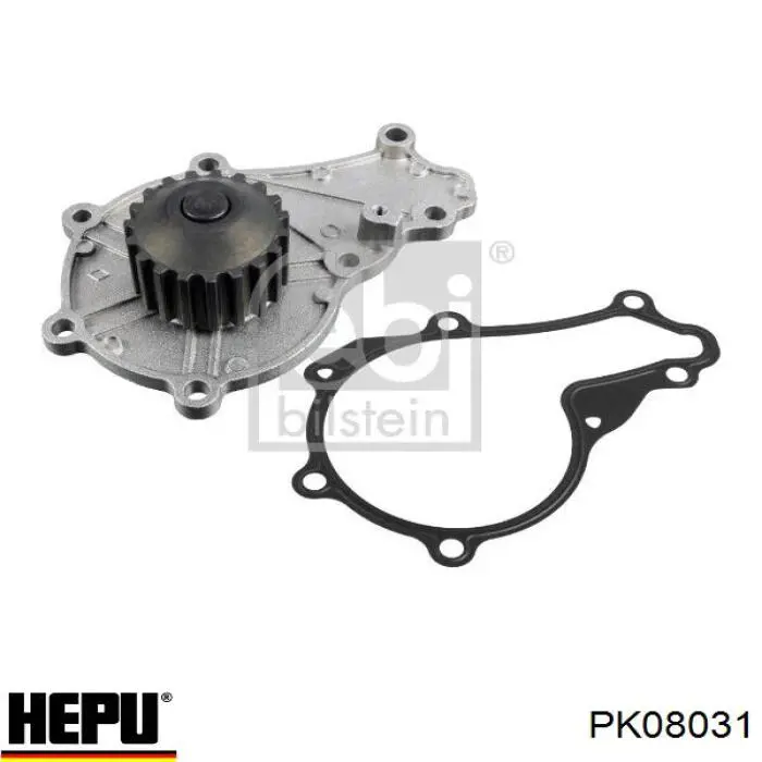 ГРМ ремни, комплект Hepu PK08031 цена, от 117.74 USD