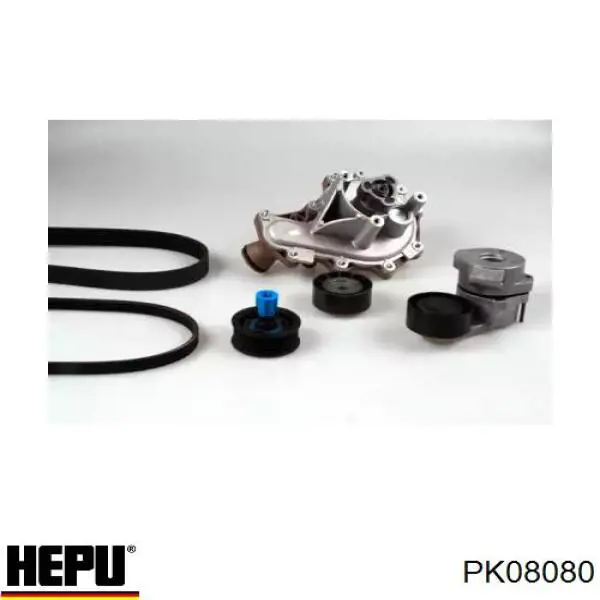 PK08080 Hepu ремень агрегатов приводной, комплект