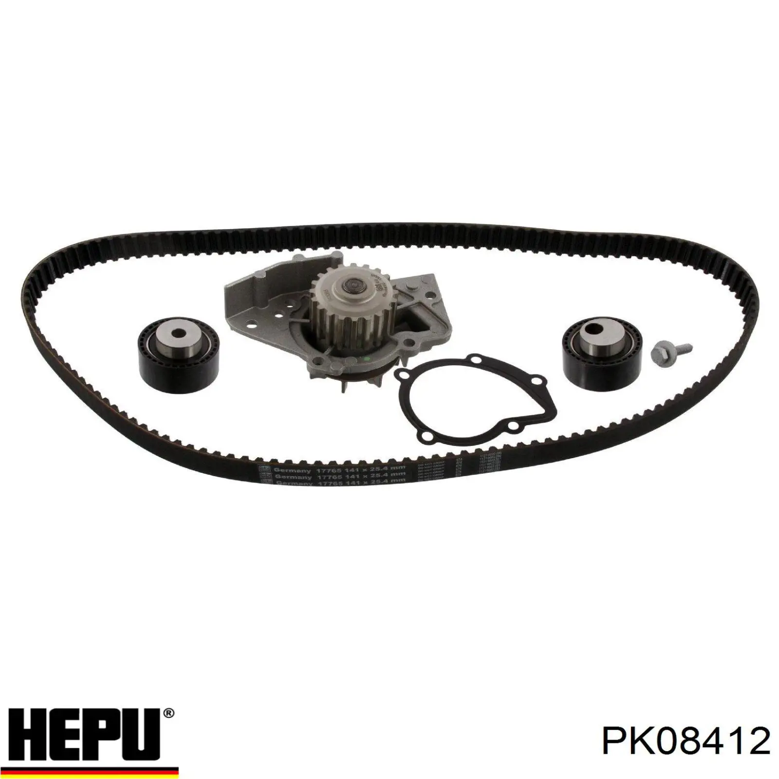 Комплект ГРМ PK08412 Hepu
