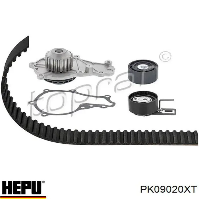 ГРМ ремни, комплект Hepu PK09020XT цена, от 129.30 USD