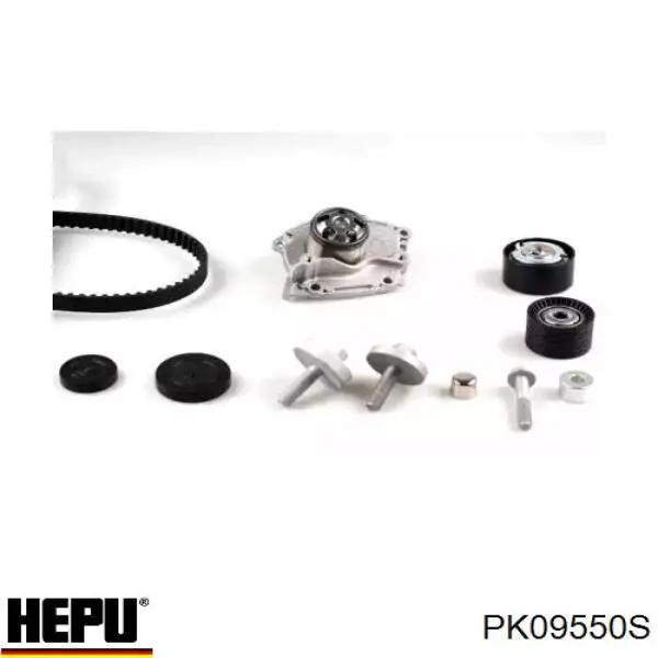 Комплект ГРМ PK09550S Hepu