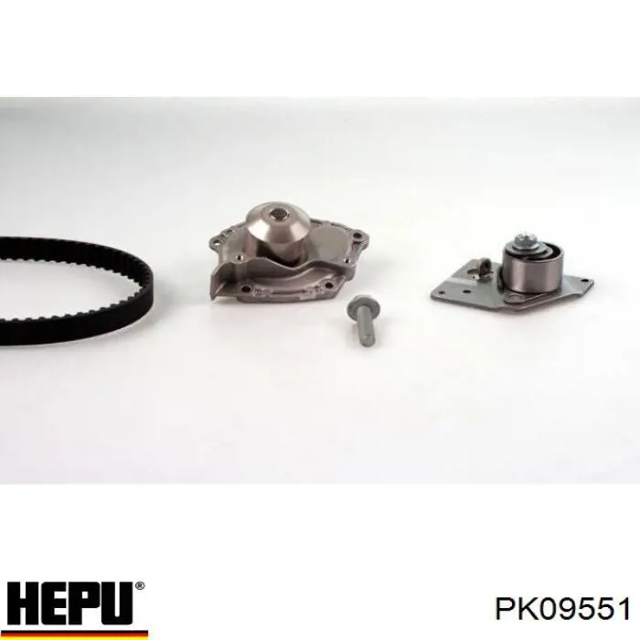 ГРМ ремни, комплект Hepu PK09551 цена, от 108.21 USD