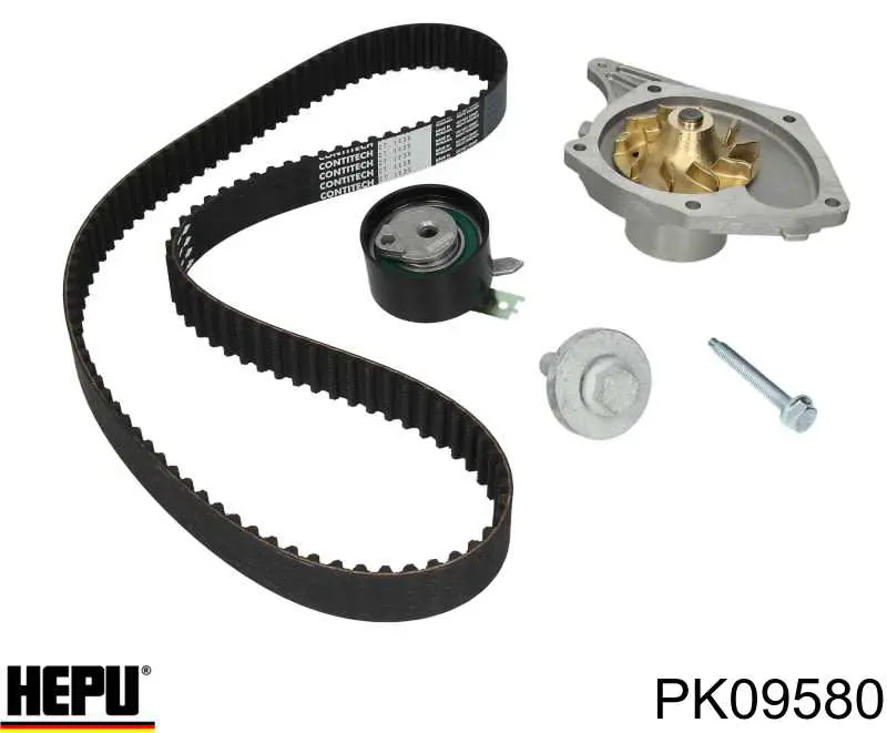 PK09580 Hepu Комплект ремня ГРМ