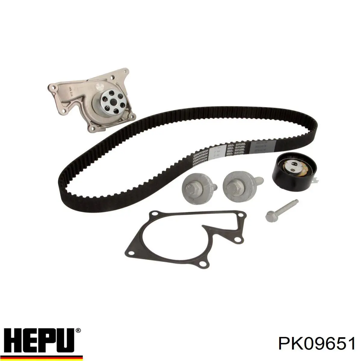Комплект ГРМ PK09651 Hepu