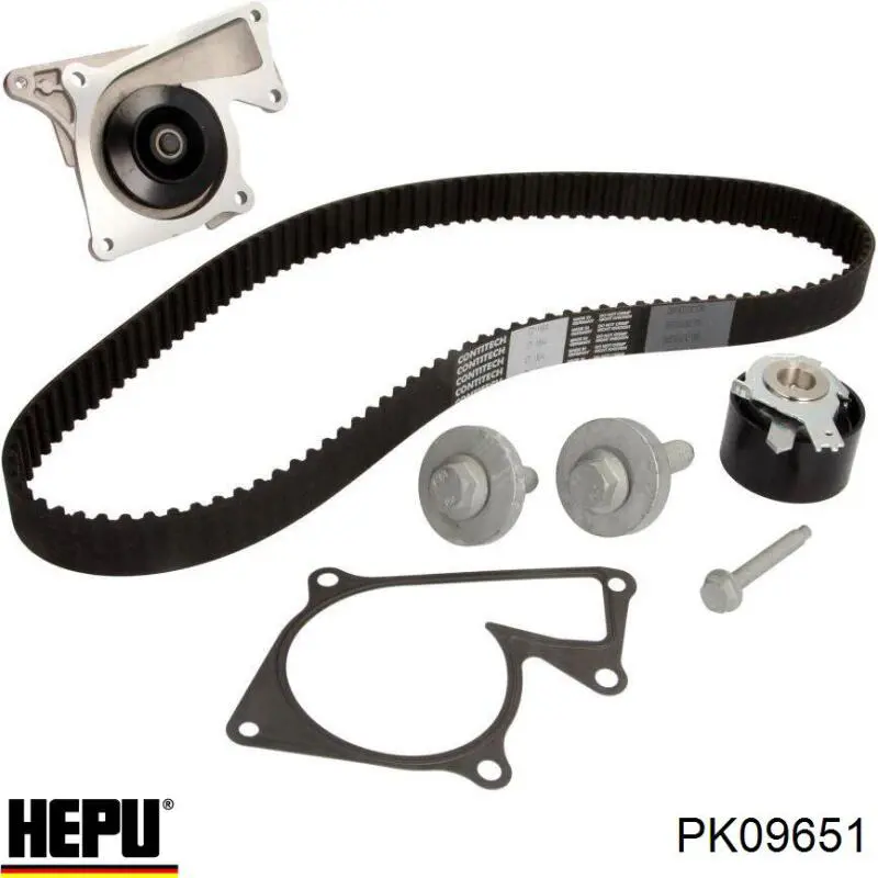 Купить PK09651 Hepu Комплект ГРМ