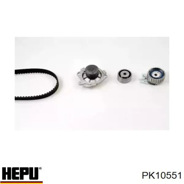 PK10551 Hepu комплект грм