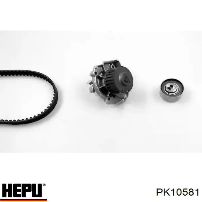 Комплект ГРМ PK10581 Hepu