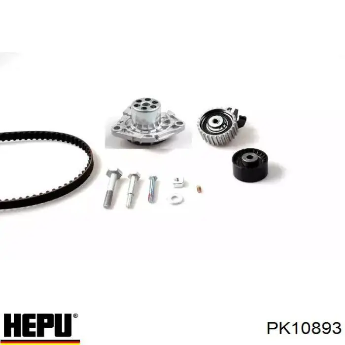 PK10893 Hepu комплект грм