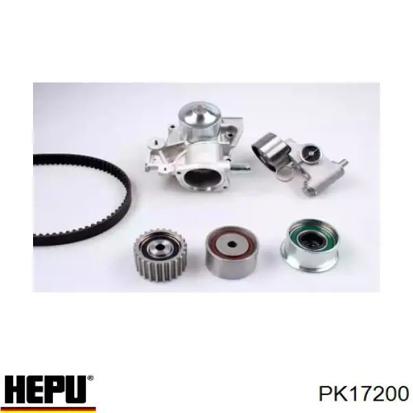 Комплект ГРМ PK17200 Hepu