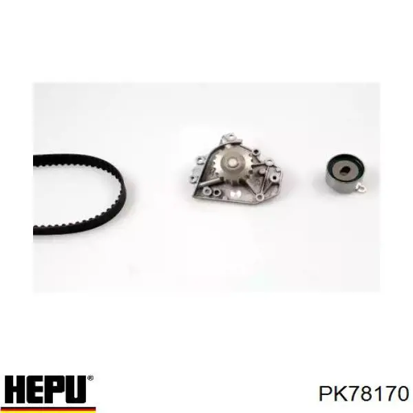 PK78170 Hepu Комплект ремня ГРМ