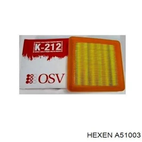 A51003 Hexen Воздушный фильтр двигателя