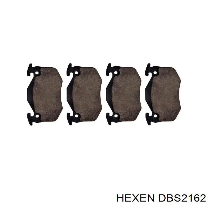 DBS2162 Hexen задние тормозные колодки