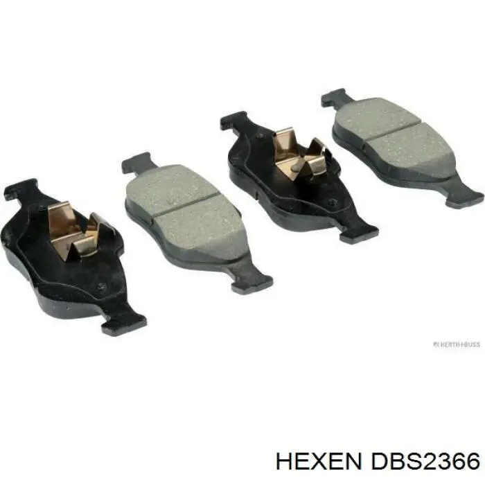 Колодки Hexen DBS2366 цена, от 19.53 USD
