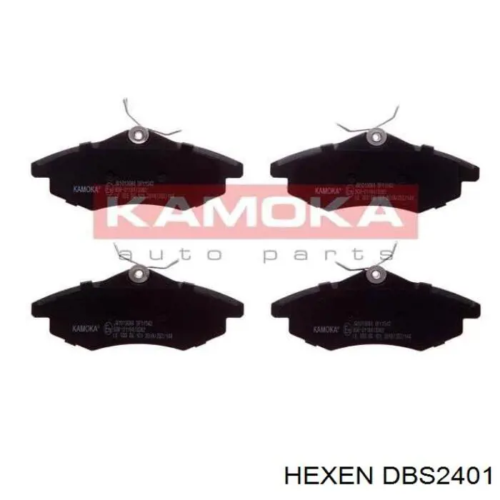 Передние тормозные колодки DBS2401 Hexen