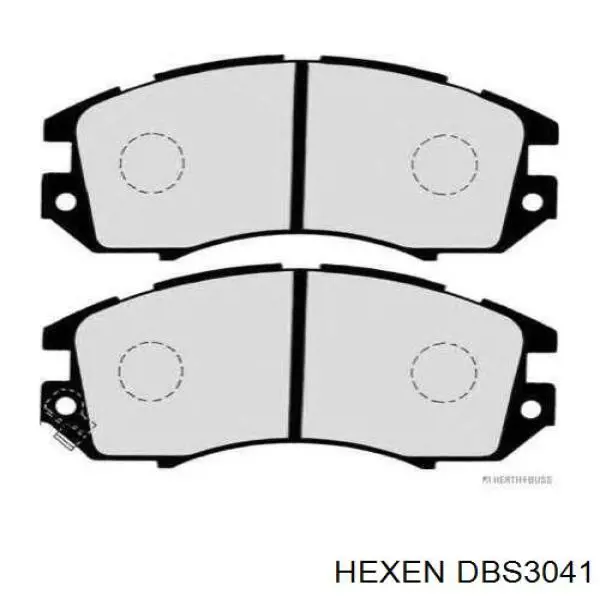 Передние тормозные колодки DBS3041 Hexen