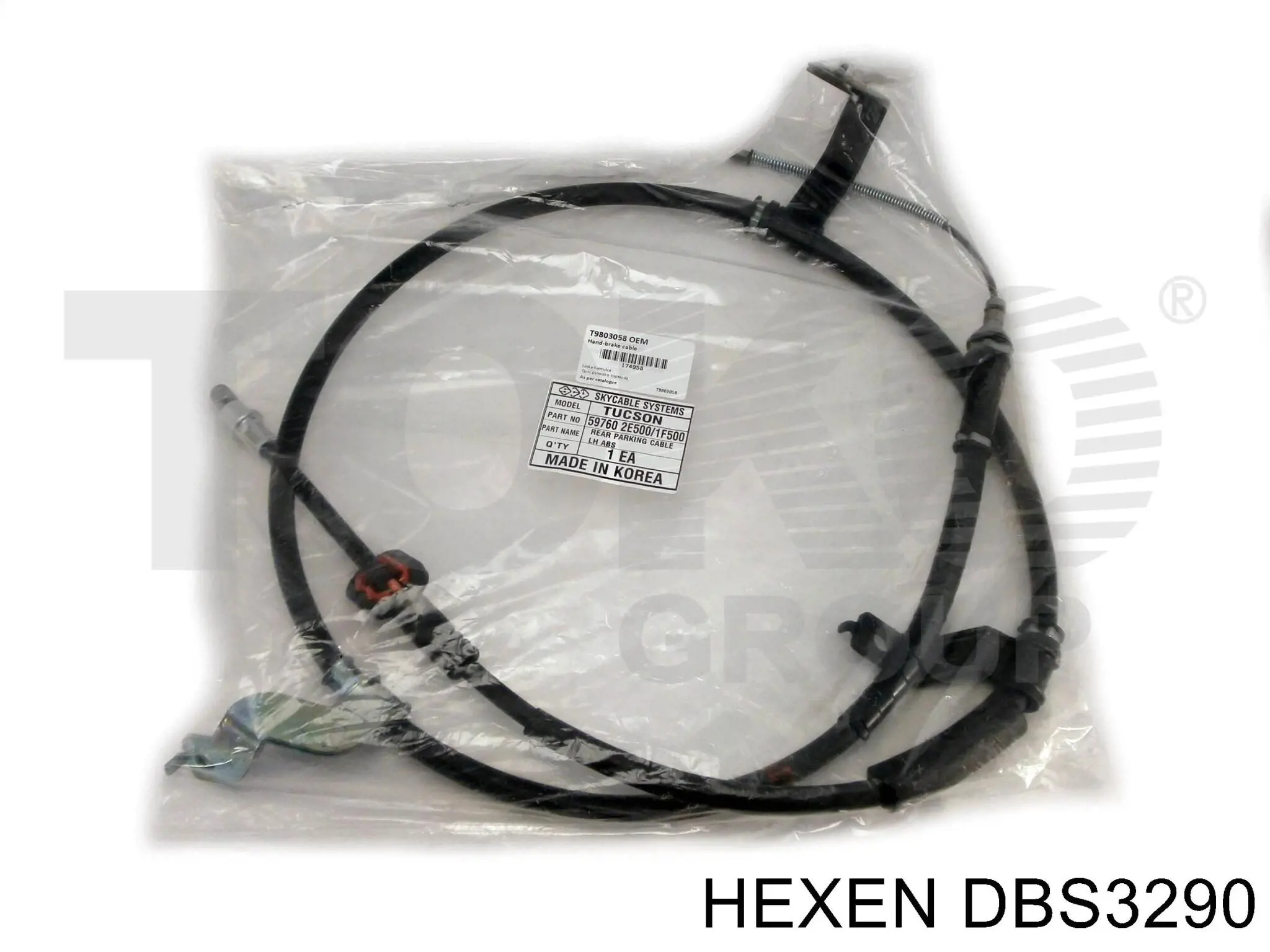 Передние тормозные колодки DBS3290 Hexen